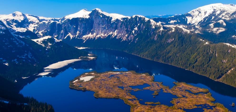 Misty Fiords National Monument, near Ketchikan, southeast Alaska.