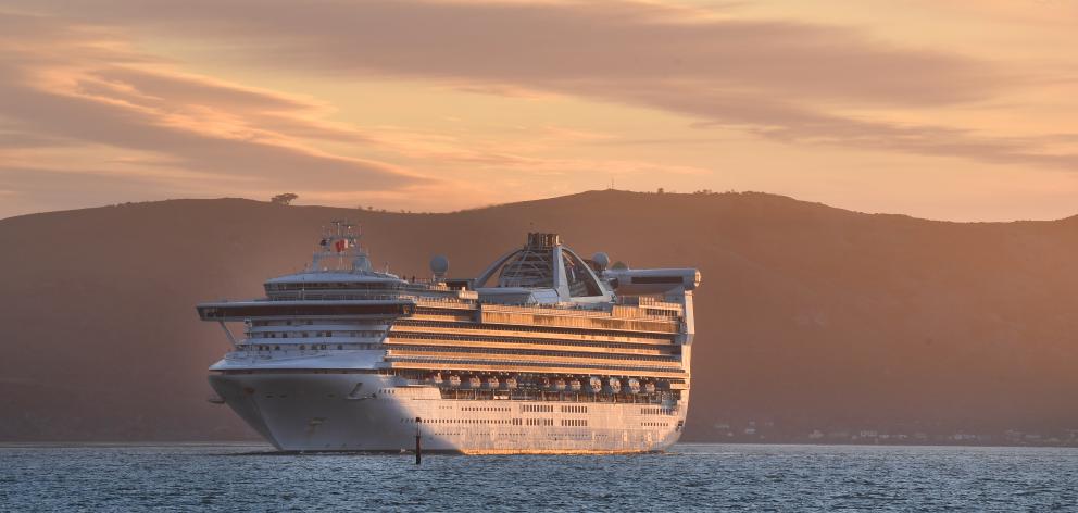 The Golden Princess cruise ship. Photo: ODT file