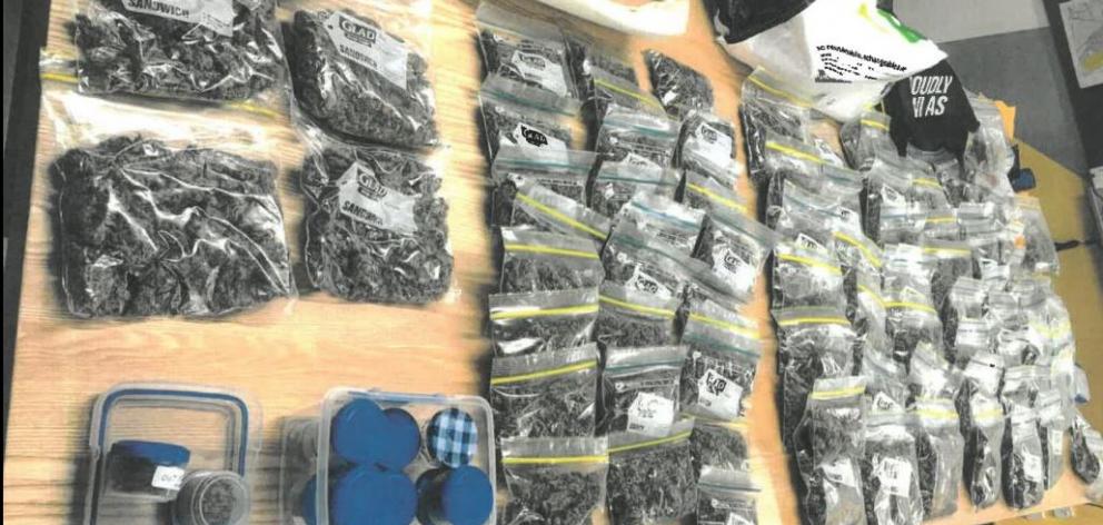Ruben Aboujdid was sentenced in the Dunedin District Court after being found in a car with nearly $50,000 of cannabis. PHOTO: NZ POLICE Ruben Aboujdid was sentenced in the Dunedin District Court after being found in a car with nearly $50,000 of cannabis. PHOTO: NZ POLICE