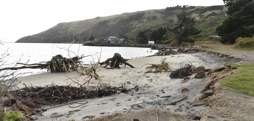 Te Rauone beach near Otakau. Photo: Peter McIntosh