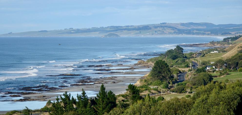 The site overlooks part of the 17km long beach connecting Brighton and Taieri Mouth.