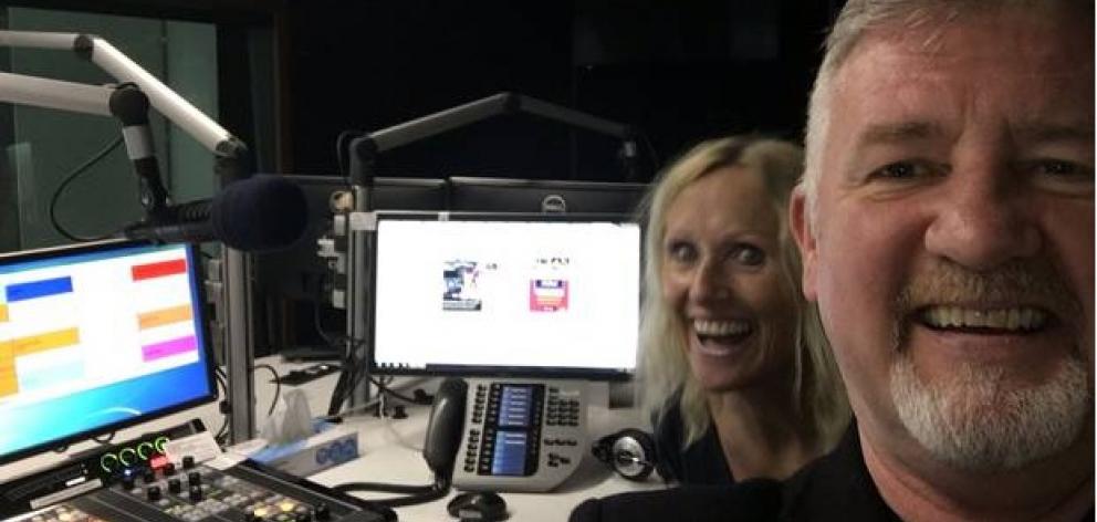 Dave Dunlay has co-hosted The Breeze breakfast show in Christchurch since 2017. Photo: Twitter