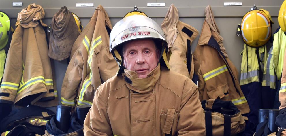 Pressure on ... Weston Volunteer Fire Brigade Chief Fire Officer Bevan Koppert hopes an...