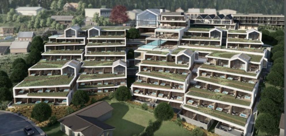 City Hall's recommended consent for Coherent Hotel Ltd's whopping hotel, proposed for Fernhill, be declined. Photo: Supplied