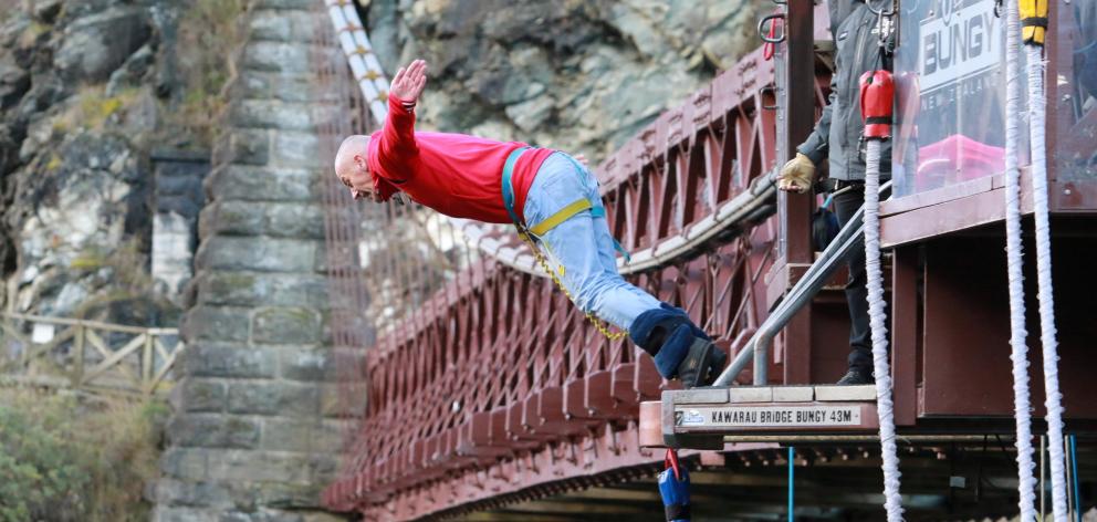 New government funding for tourism has enabled AJ Hackett Bungy save 20 jobs it had planned to...