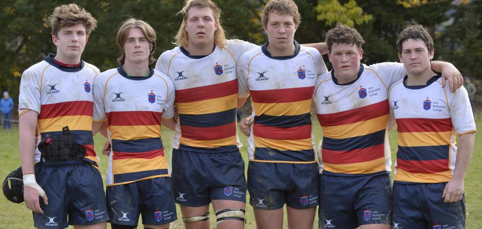 The three sets of brothers who play for the John McGlashan College first XV forward pack are ...