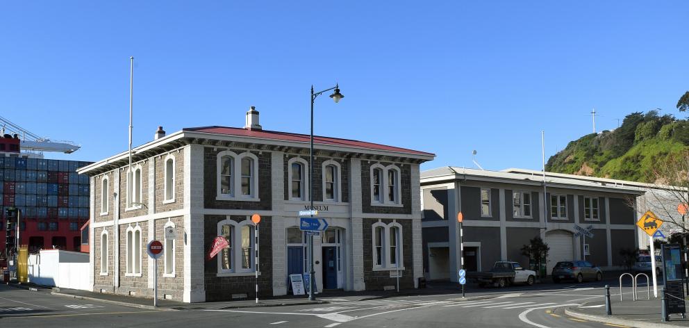 The Port Chalmers Maritime Museum, which would be surrounded by the new Port Otago administration...