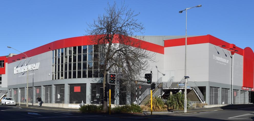 The Warehouse's Dunedin central store will be closed to customers, but will remain in use as an...