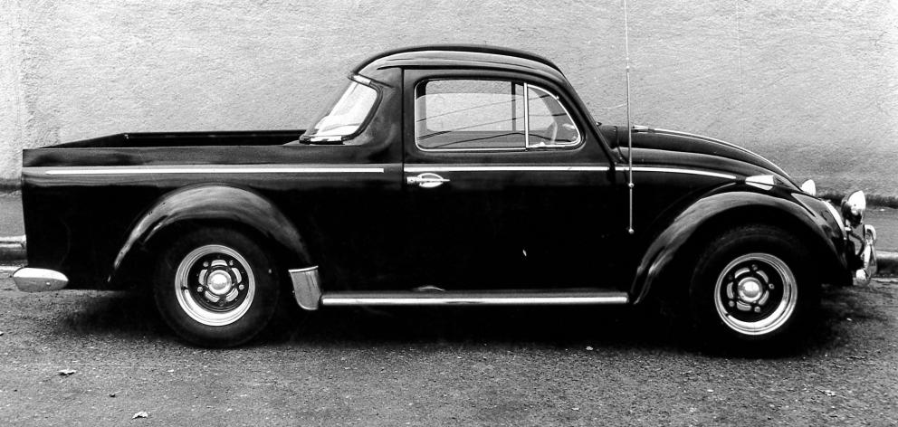 He also hand built a black pick-up Beetle combo to look as if it could have come straight from...