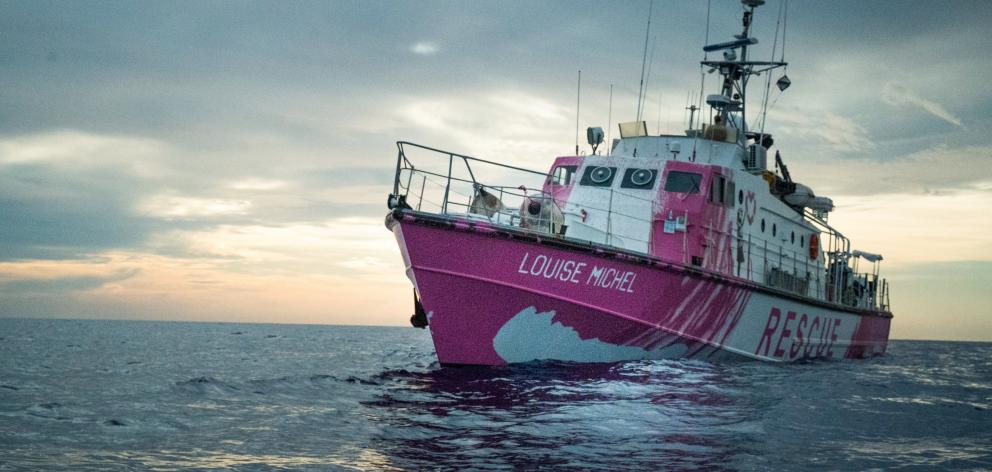 The boat, named Louise Michel after a French feminist anarchist, has been operational since last...
