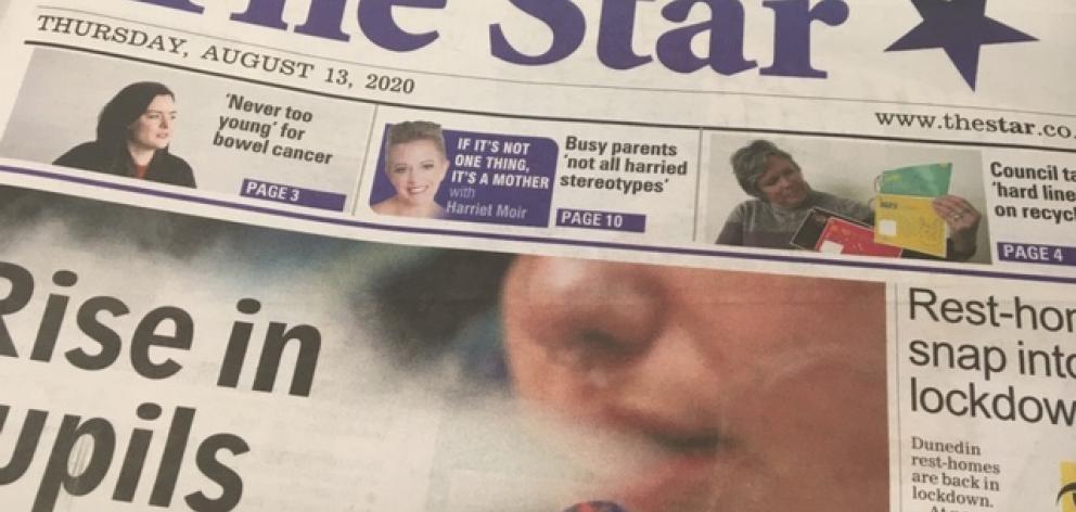 The Star Delivery Stopped In Some Areas Otago Daily Times Online News