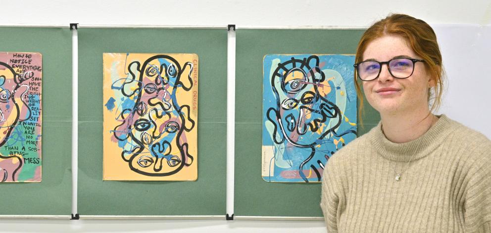 Charlotte Reveley’s paintings give a deep look into the state of her mind during the Covid-19...