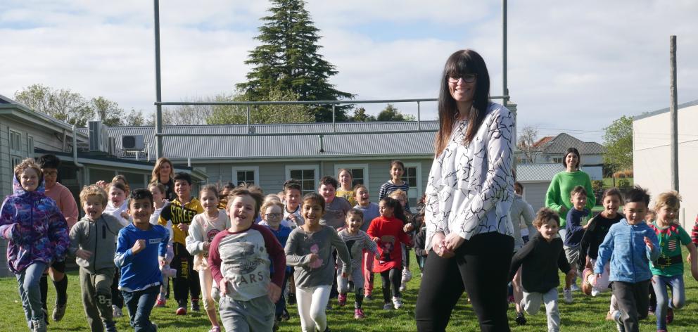 Pine Hill School principal Melissa Ward is excited the school is growing from two classrooms to...