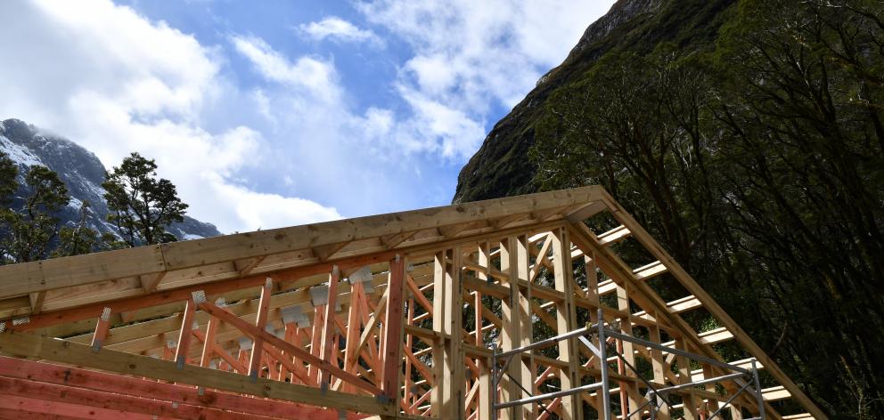 The new Mintaro Hut is on track to be open by March.