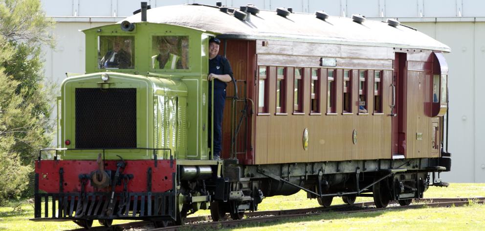 The familiar sight of Ocean Beach Railway stock on the move can be viewed once more from across...