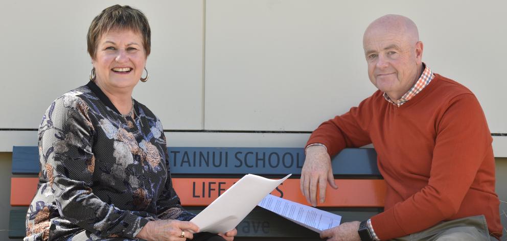 Tainui School principal Shelley Wilde and Mornington School principal Brent Caldwell are calling...