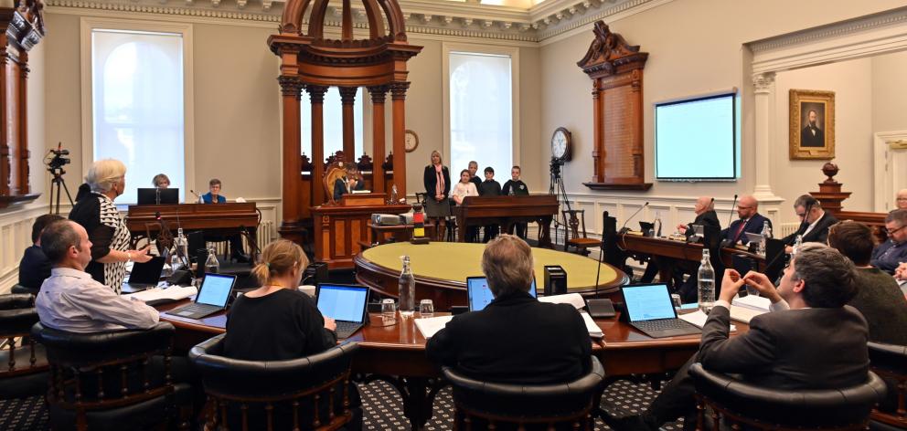 Most councillors spoke strongly in support of declaring the emergency at the full council meeting...