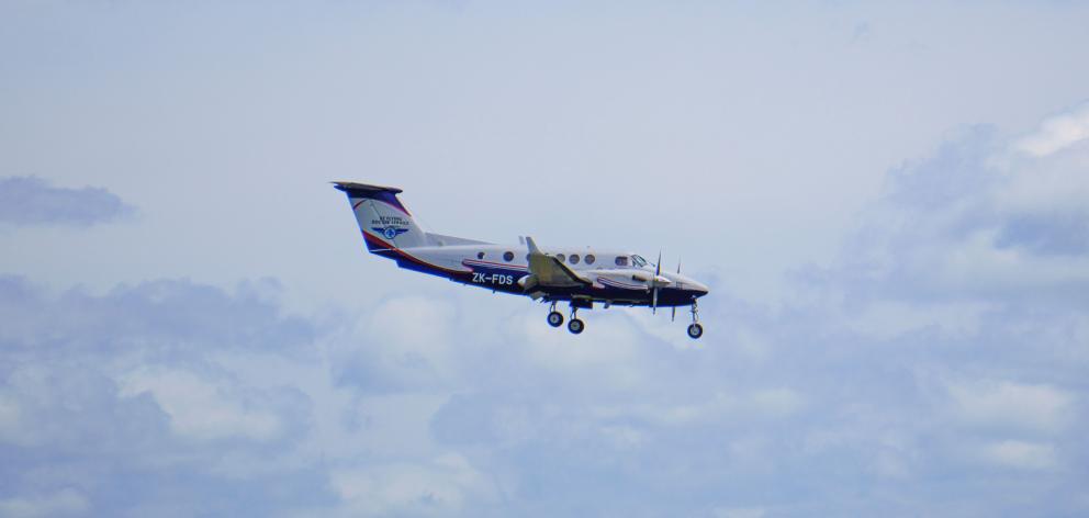 Landing at Christchurch Airport. Photo: NZFD