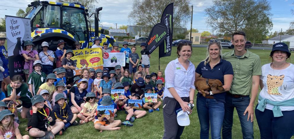 More than 100 pupils enjoyed an interactive day of learning about farm safety in Middlemarch...