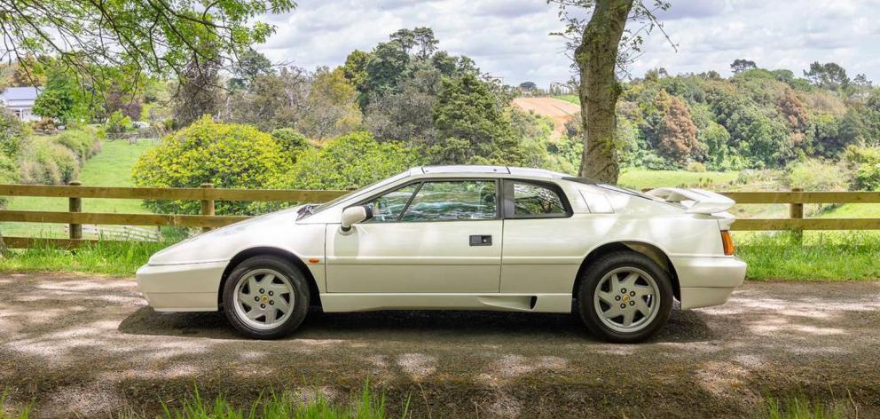 A 1989 Lotus Esprit, which is identical to the car from Pretty Woman, is going up for auction on Sunday afternoon. Photo / Webb's A 1989 Lotus Esprit, which is identical to the car from Pretty Woman, is going up for auction on Sunday afternoon. Photo / Webb's