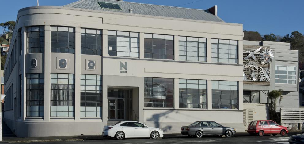 The NHNZ building on Melville St in Dunedin is up for tender. PHOTO: GERARD O’BRIEN