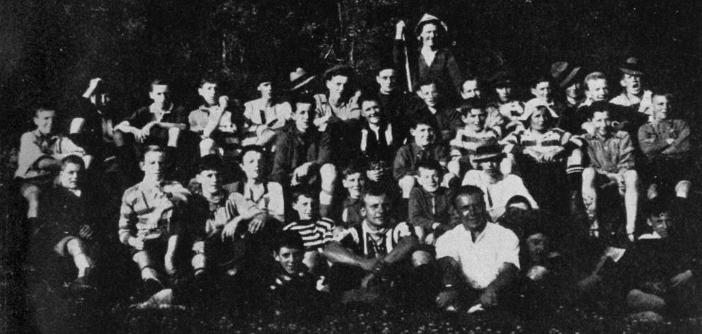 The Dunedin YMCA boys’ camp at Outram. — Otago Witness, 1.2.1921. 