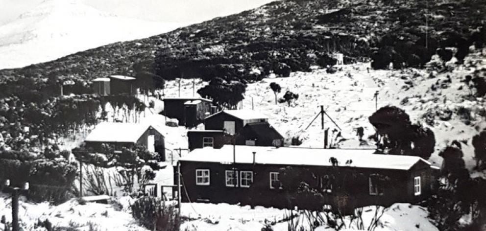 The photograph ofthe Tucker Cove weather station which Joanne Laing remembers hanging in the family home.  PHOTO: SUPPLIED