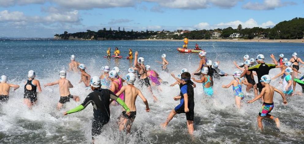 The Banana Boat New Zealand Ocean Swim Series. Photo: Supplied