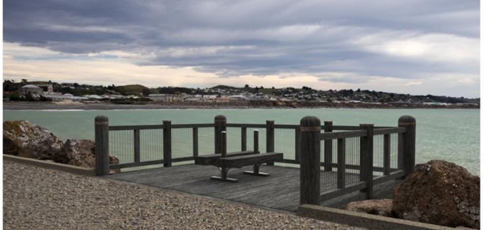 The Waitaki District Council’s plans for a new observatory deck on Oamaru’s Holmes Wharf, as...