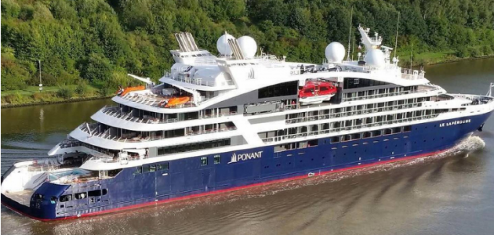 Le Lapérouse is a 264 passenger ship operated by cruise company Ponant. Photo: Supplied 