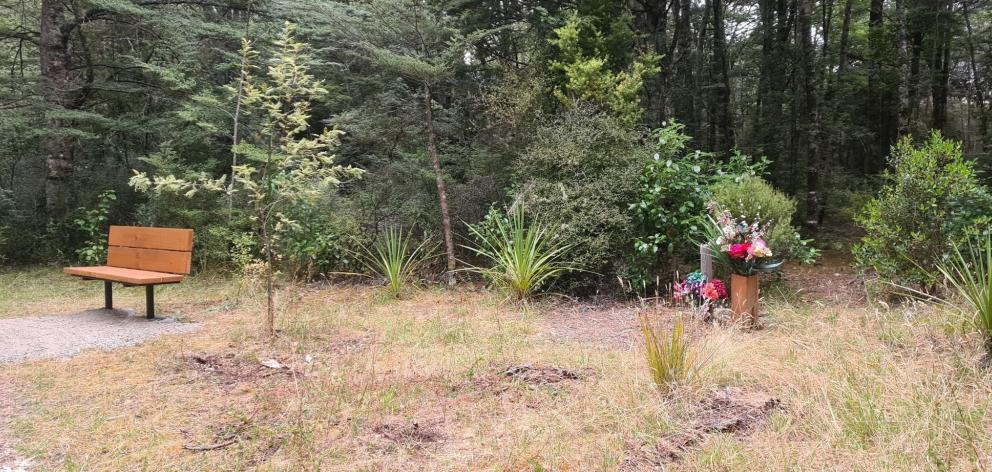Lewis Dobson was shocked to discover on Saturday that his late daughter’s memorial site on a...