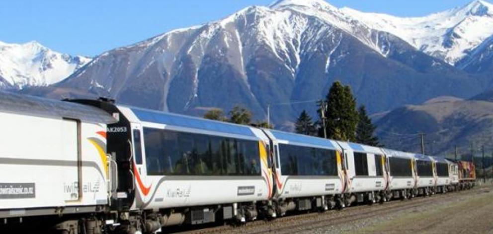 The TranzAlpine runs from Christchurch to Greymouth. Photo: ODT files 