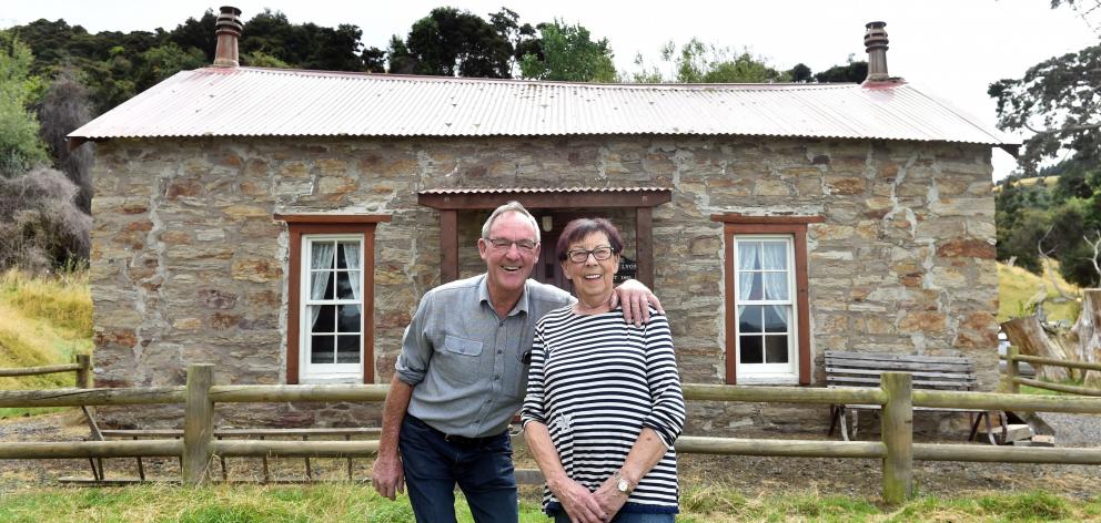 Kevan and Lynette McAlwee spent a year restoring their early 1860s cottage. Photo: Peter McIntosh...