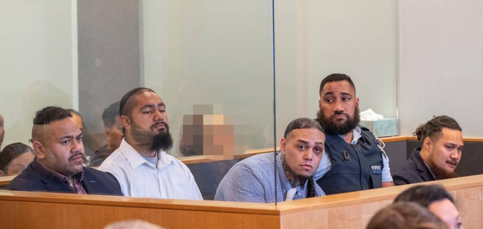 The sports star has been linked by the Crown to the drug syndicate of Tevita Fangupo (left), Toni...