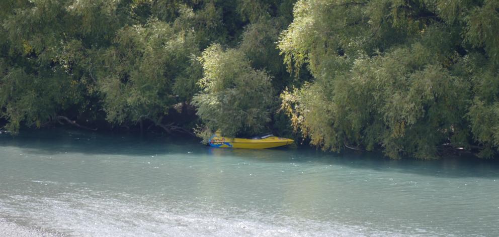 The incident occurred on the Shotover River on Sunday. Photo: Tracey Roxburgh