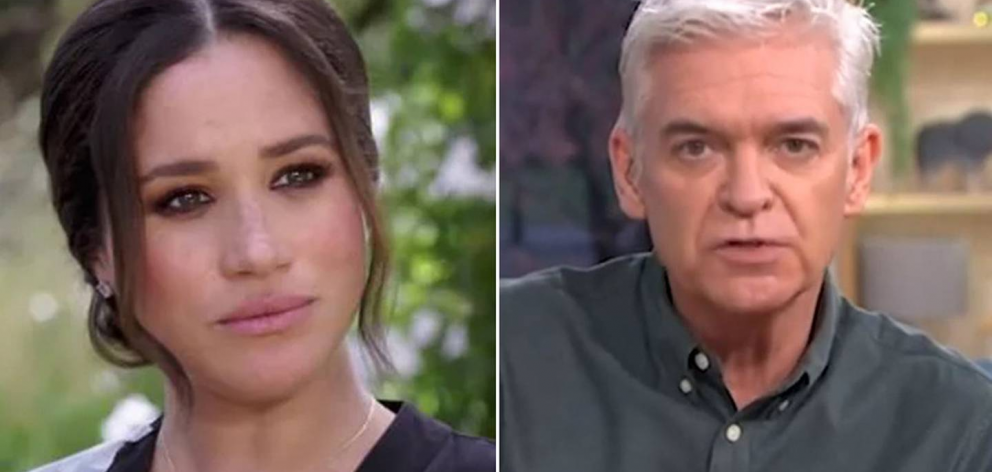 Former Kiwi television star Phillip Schofield has suggested Prince Harry and Meghan Markle should...