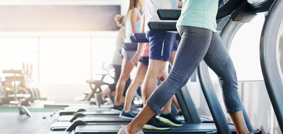 running, exercise, treadmill gym. Photo: Getty Images