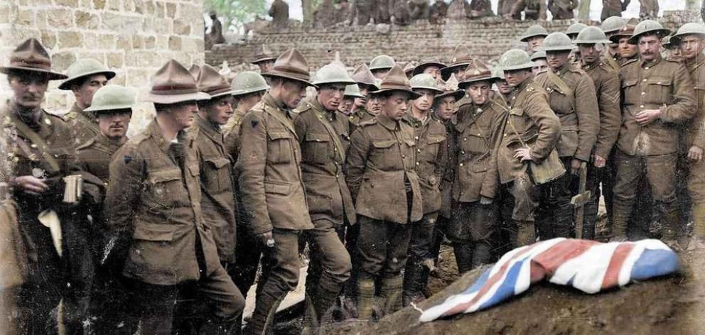 Lincoln-born sergeant Henry Nicholas from the Canterbury Regiment was killed days before the end...