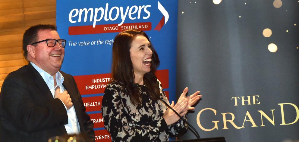 Finance Minister Grant Robertson and Prime Minister Jacinda Ardern face questions about last week...