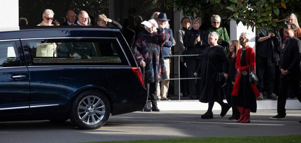 David McPhail was farewelled by family and friends at Westpark Chapel in Christchurch this...