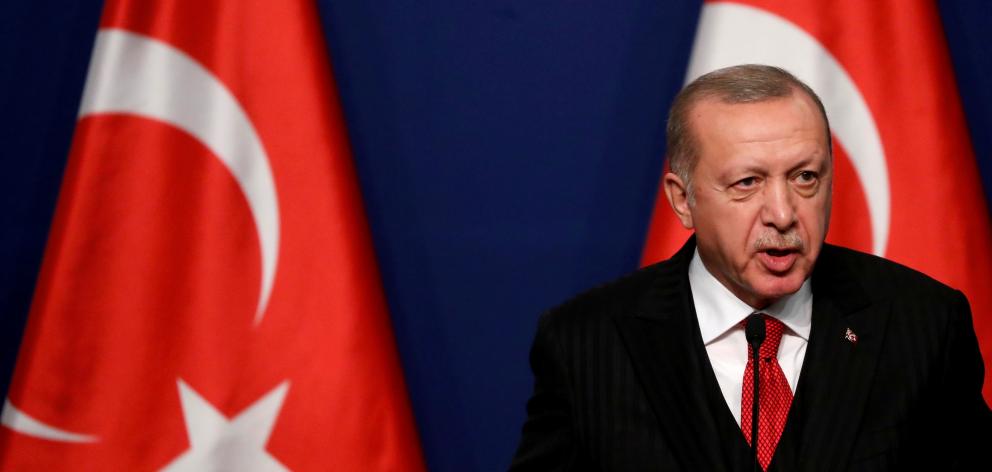 Turkish President Recep Tayyip Erdogan. Photo: Reuters