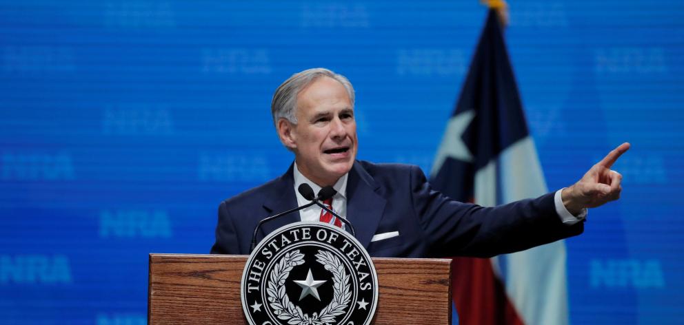 Governor Greg Abbott touted the law as part of a package that he said turns Texas into a "Second...