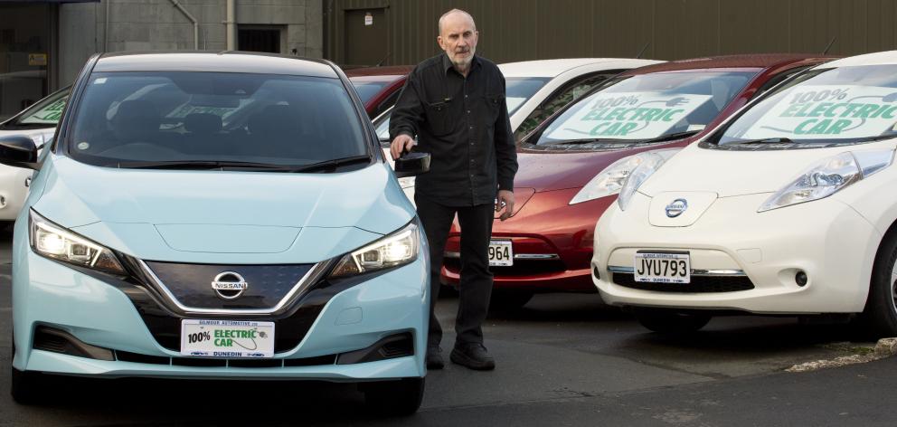 Gilmour Automotive owner Alistair Gilmour, pictured at his sales lot, said despite the Government...