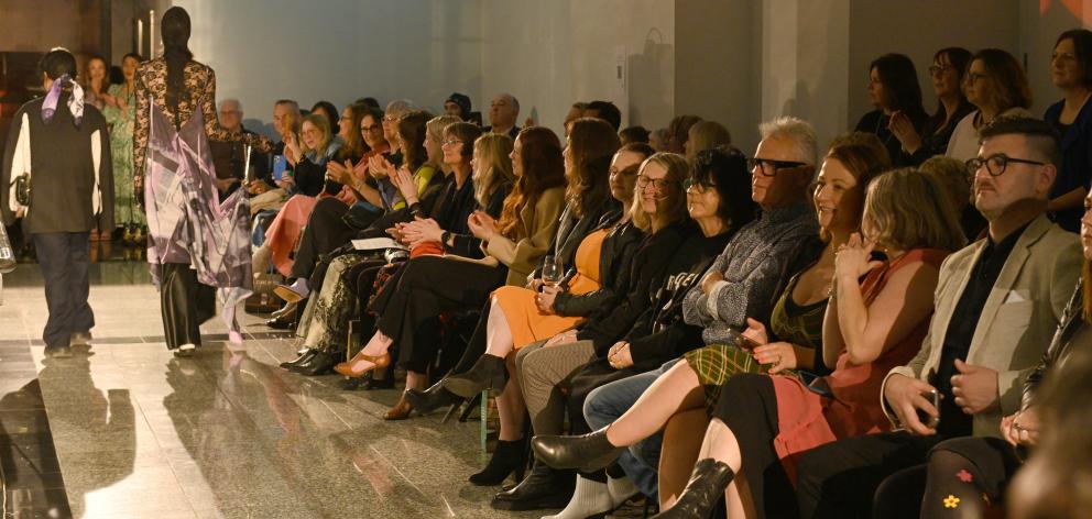 Garments of 11 New Zealand finalists and five Australian finalists were showcased on the runway...