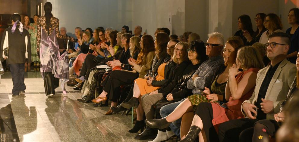 Garments of 11 New Zealand finalists and five Australian finalists were showcased on the runway...