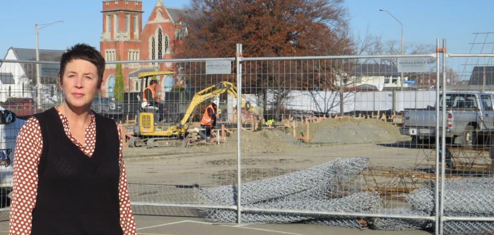 St Joseph's School principal Cath Blacklow is looking forward to the completion of four new...