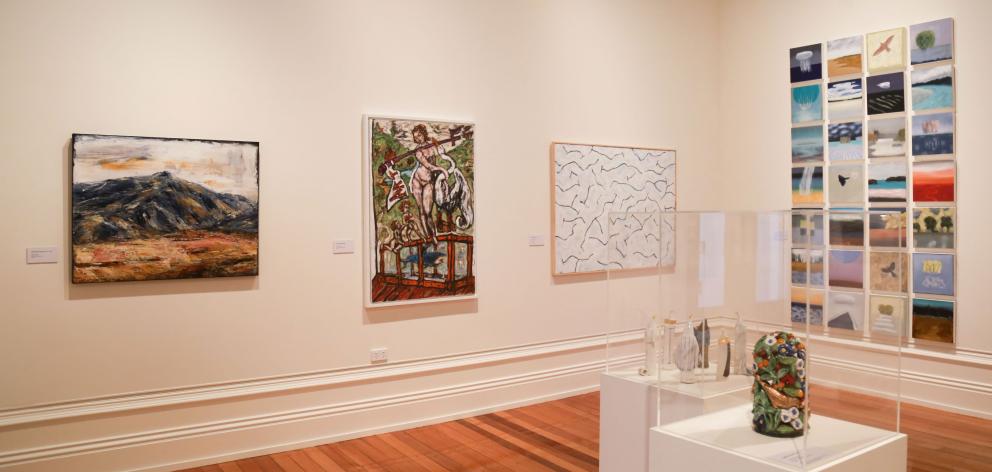 Indigo’s exhibition at Forrester Gallery shows the diversity of Central Otago art. PHOTO: REBECCA...