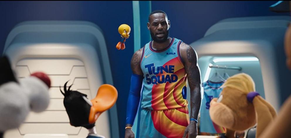 LeBron James stars in ‘‘Space Jam: A New Legacy’’. PHOTOS: WARNER, TNZ


