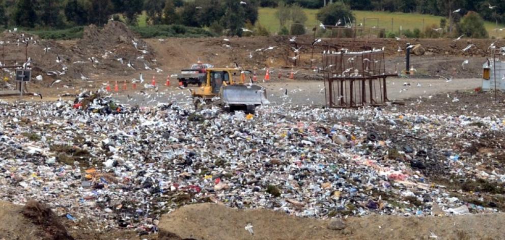 The Green Island landfill. Photo ODT