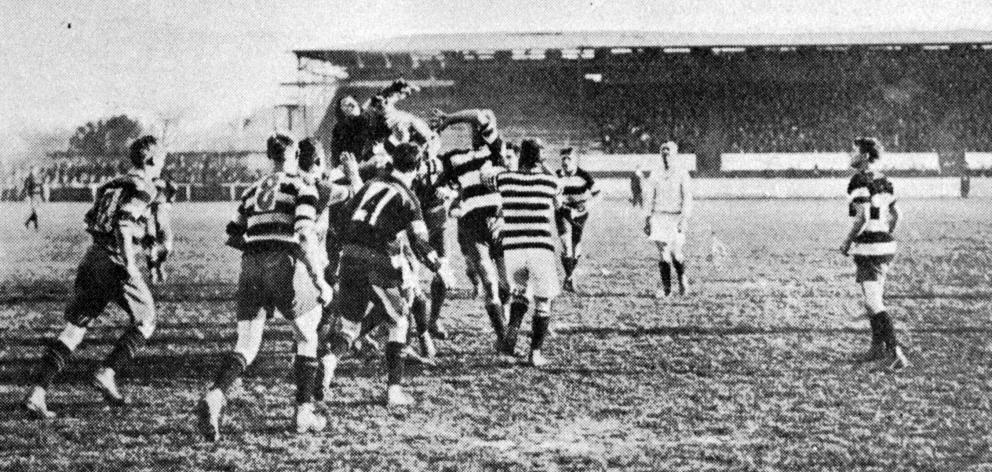 Southern v Zingari-Richmond senior flag match. — Otago Witness, 26.7.1921